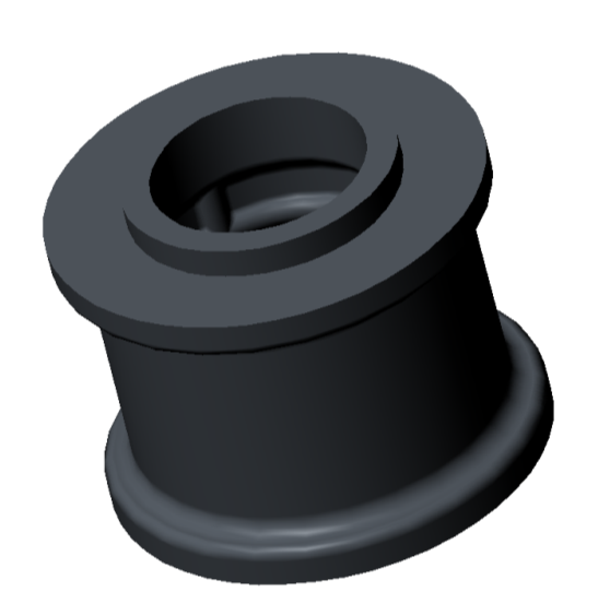 Rubber Bushing Mount, Style Number 5510