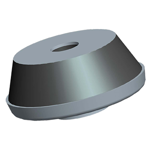 Center Bonded Rubber Mount Controlling Noise Vibration Harshness