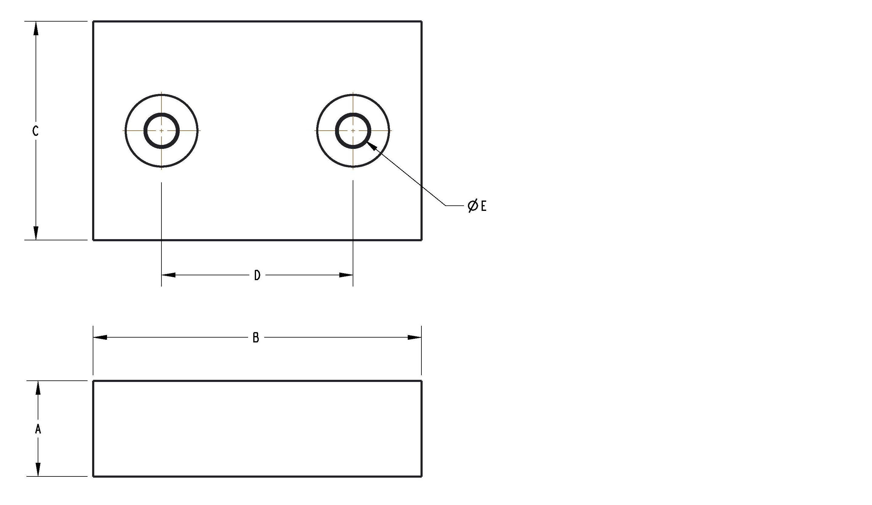 Recessed Block