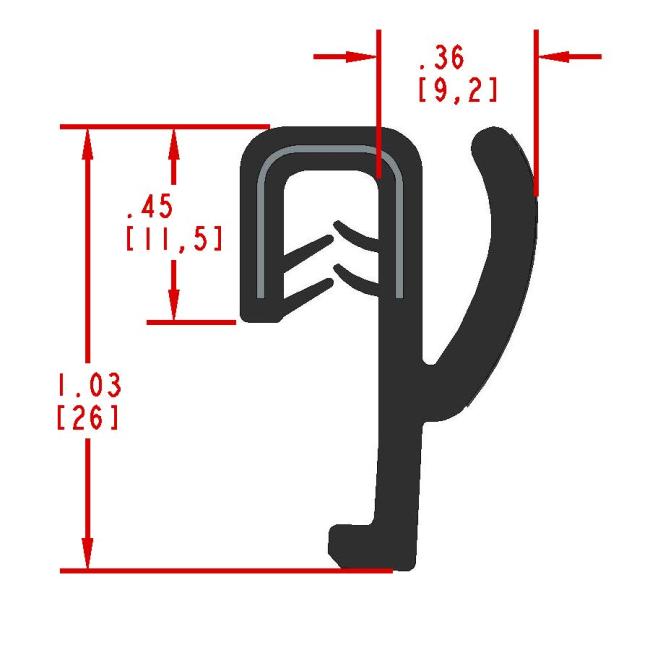 Metal carrier wiper seal flocked