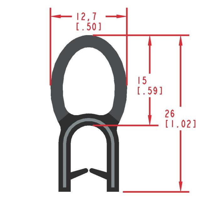 METAL CARRIER TOP BULB