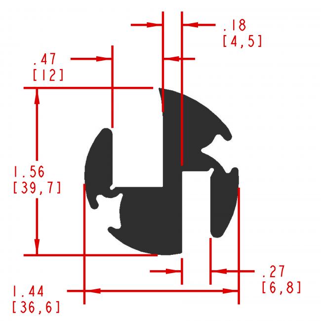 Window Channel Profile WC501