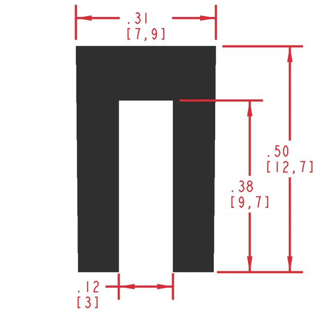 Dense Rubber Seal Profile ER110