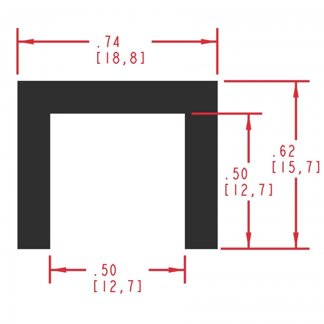 Dense Rubber Seal Profile ER113