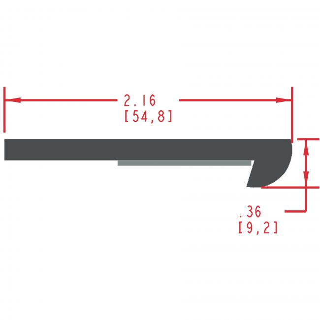 Sponge Rubber Seal Profile ES100