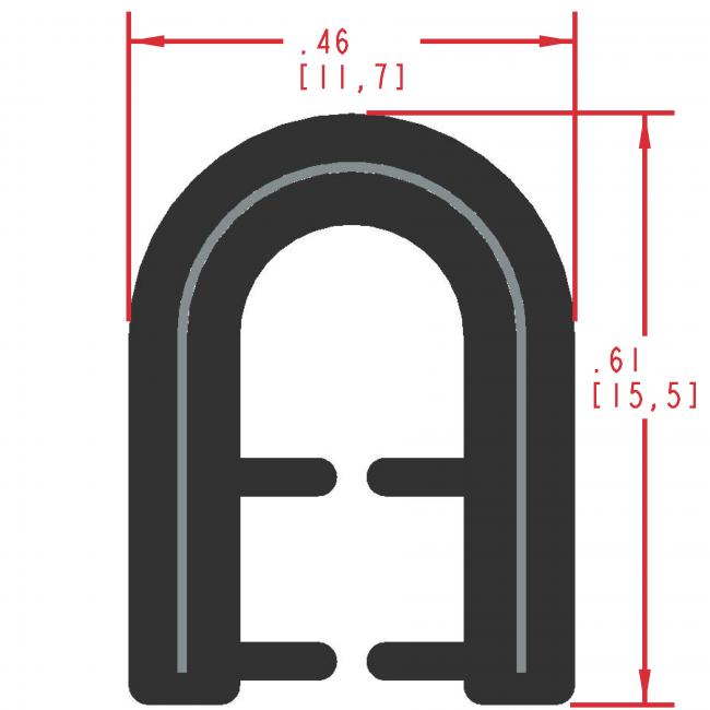 Edge Trim Profile ET180