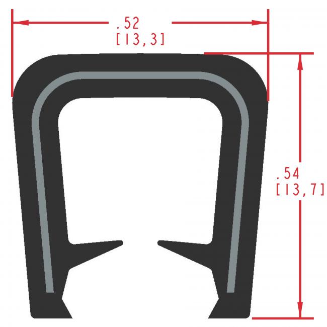 Edge Trim Profile ET250