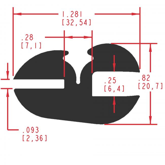 Window Channel Profile WC135