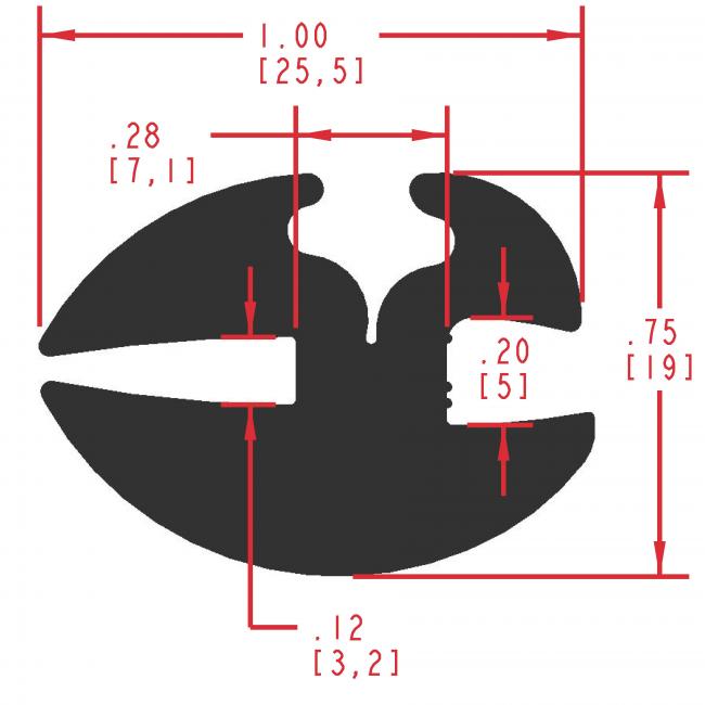 Window Channel Profile WC136