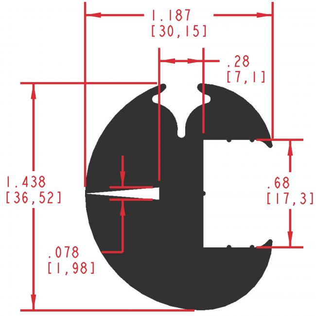 Window Channel Profile WC150