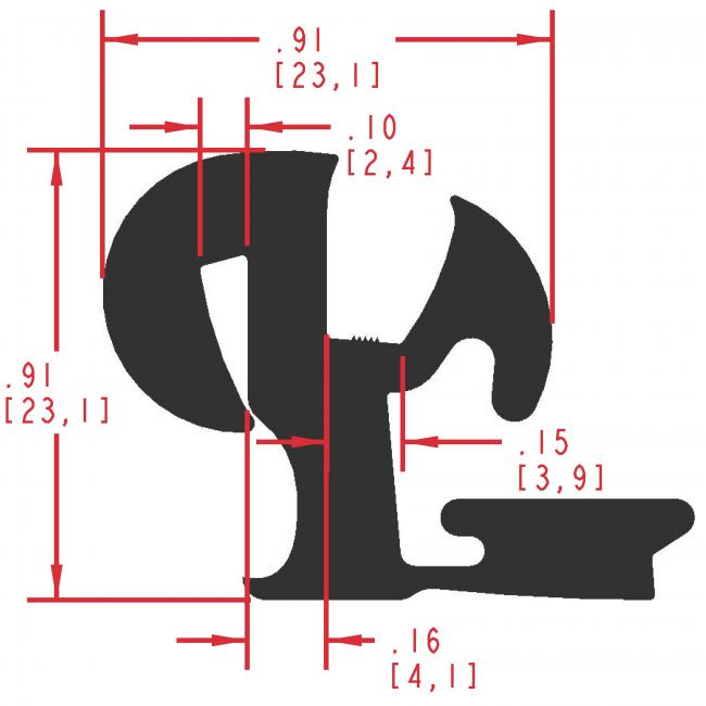 Window Channel Profile WC230