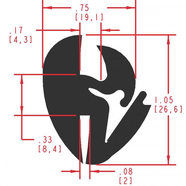 Window Channel Profile WC235