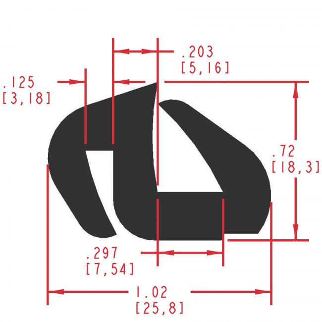 Window Channel Profile WC310