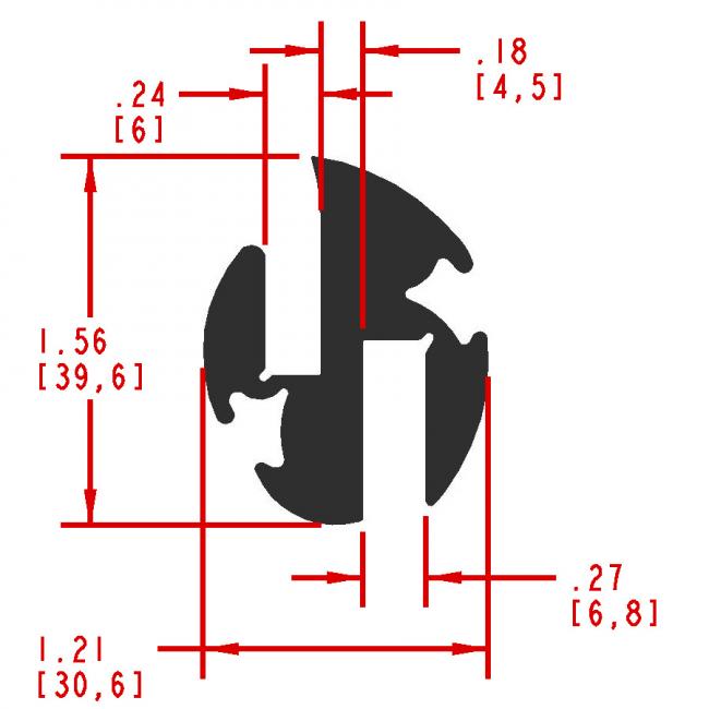 Window Channel Profile WC500