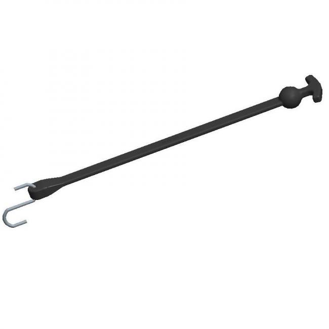 pull handle rubber trap strap